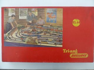 Very Rare Triang Rs44 Picador Train Set 2 - 6 - 2 Continental Loco,  Exc.  Boxed