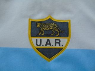 ARGENTINA 2003 WORLD CUP MATCH WORN RUGBY SHIRT /JERSEY/MAILLOT - RARE - LOOK 3