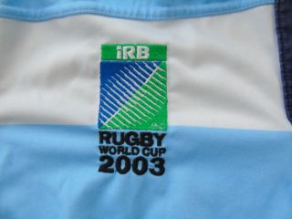 ARGENTINA 2003 WORLD CUP MATCH WORN RUGBY SHIRT /JERSEY/MAILLOT - RARE - LOOK 4