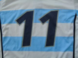 ARGENTINA 2003 WORLD CUP MATCH WORN RUGBY SHIRT /JERSEY/MAILLOT - RARE - LOOK 8
