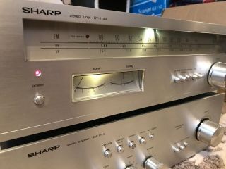 Sharp SM1144 Vintage Amplifier - And Sharp Retro Tuner SM - 1144,  Separates,  Vvgc 2