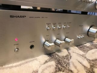 Sharp SM1144 Vintage Amplifier - And Sharp Retro Tuner SM - 1144,  Separates,  Vvgc 3