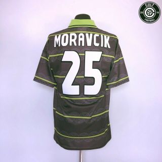 Moravcik 25 Celtic Vintage Umbro Away Football Shirt 1999/00 (l) Slovakia