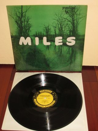 " The Miles Davis Quintet " Prestige 7014 Rare Flat Edge 1st (1956) W.  50th Ex