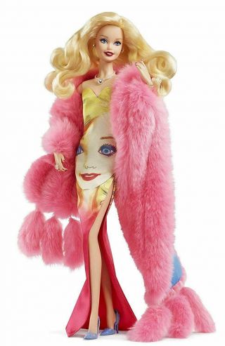 Barbie Collector Andy Warhol Doll - Gold Label Dwf57