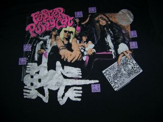 Vintage 1989 FASTER PUSSYCAT Concert Tour Shirt Sz XL Great Southern Co 2