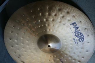 Vintage 20 " Paiste 400 Power Ride Cymbal 2200 Grams 1980s W Germany