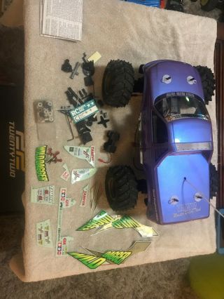 Vintage Rare Tamiya Wild Dagger 1/10 Rc Dual Motors Kyosho