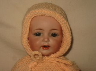 Antique 12 " Kammer & Reinhardt K R Bisque Head Character Child Doll 122 Mj12