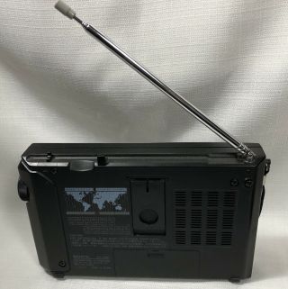 Sony ICF - 7601 Radio 12 - Band Receiver FM/MW/SW Analog Portable Vintage Antenna 3