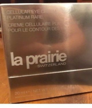 La Prairie Cellular Eye Cream Platinum Rare 20ml Nib