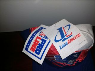 Vintage 90s England Patriots Logo Athletic Splash Snapback Hat - 6