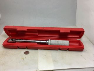 VINTAGE SNAP - ON FLEX HEAD TORQUE WRENCH 3/8 