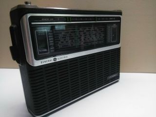 Vintage Ge General Electric 10 Band Monitor Radio Sw Receiver Model 7 - 2970b Ex,
