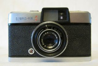 Vintage Olympus Pen - S camera with boxes & 3