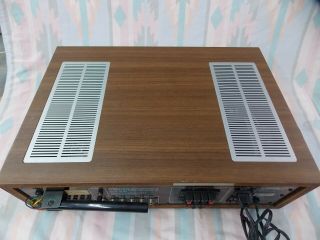 Yamaha CR - 620 stereo receiver vintage solid state amplifier serviced 4