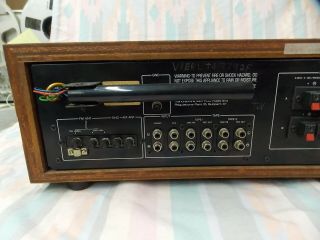 Yamaha CR - 620 stereo receiver vintage solid state amplifier serviced 5