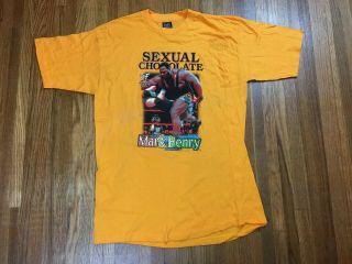 Vintage Wwf Mark Henry T Shirt Sz L / Xl Slim Bootleg Rap Tee Wrestling 90s