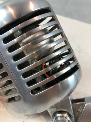 Shure 55S Vintage Microphone (1950’s) Parts Not 6