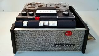 Collectible Vintage Reel To Reel Recorder Player Voice of Music Courier 725 8