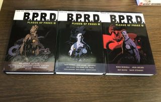 Bprd Hardcover Plague Of Frogs Volume 1 2 3 Hc Rare Oop Dark Horse Mignola Comic