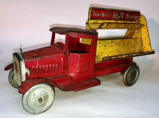 Vintage Toy,  Pressed Steel Coca - Cola Truck,  Metalcraft,  St.  Louis,  Old