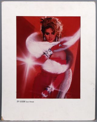 Rare Large Vintage 1985 Madonna Material Girl Bob Peak Premium Fine Art Poster