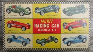 Vintage Very Rare 1/24 Merit Grand Prix 1955 Mercedes W196 Slot Car Body
