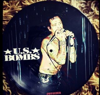 Duane Peters Punk Rock Skate Us Bombs Rare Vinyl Test Pressing Jaks Only One