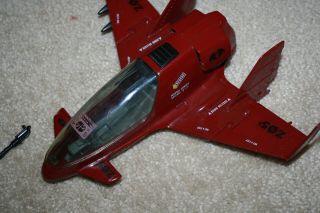 Vintage 1986 GI Joe Terror Drome Firebat w/Pilot Figure A.  V.  A.  C.  - MC 4