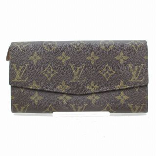 Authentic Vintage Louis Vuitton Long Wallet Browns Monogram 318205