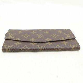 Authentic Vintage Louis Vuitton Long Wallet Browns Monogram 318205 4