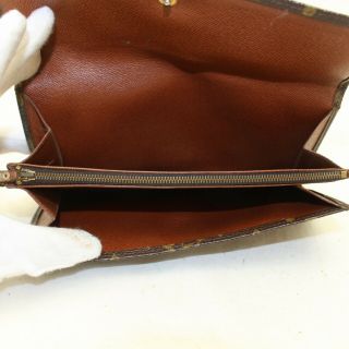 Authentic Vintage Louis Vuitton Long Wallet Browns Monogram 318205 6
