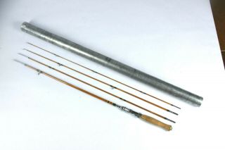 Vintage Custom Made Bamboo Fly Rod 8 