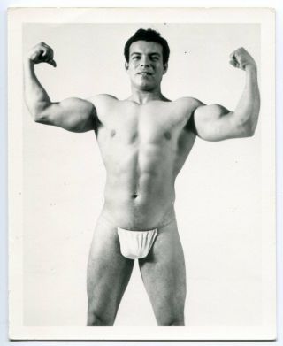 Vintage Dw 4x5 Kris Of Chicago Chuck Renslow Handsome Hunky Model Tony Santiago
