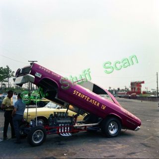 Vintage 46mm Drag Racing Photo Negative Strip Teaser Iv Mercury Comet Funny Car