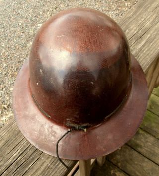 Vintage MSA Skullgard Type K Fiberglass Hard Hat 2