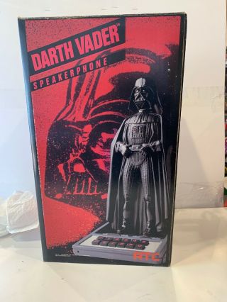 Vintage Darth Vader Speaker Phone 1983 By Atc Star Wars