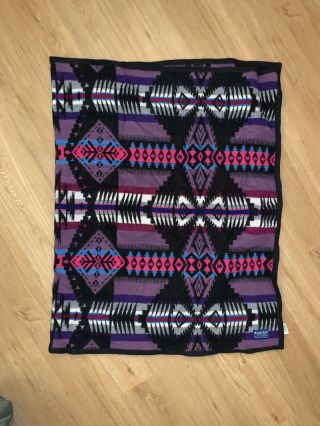 Vintage Beaver State Pendleton Blanket Aztec 36” X 60”