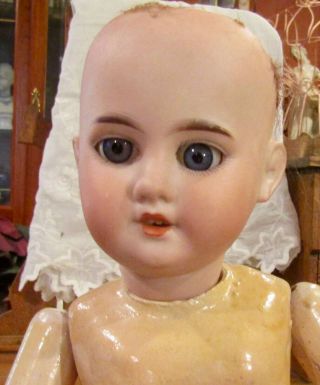 Antique Cabinet Sized 18 " German Bisque Perfect Am 1894 Doll W/rare Body