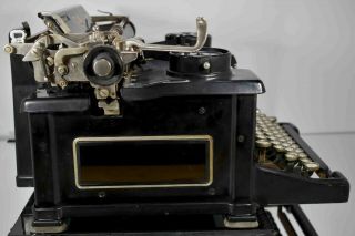 VINTAGE / ANTIQUE ROYAL MODEL 10? TYPEWRITER WITH BEVELED GLASS SX - 1536989 6