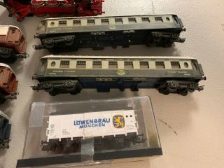 Vintage Lima HO Orient Express DB 4 - 6 - 2 and Passenger cars C5 4