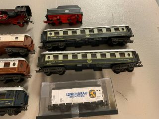 Vintage Lima HO Orient Express DB 4 - 6 - 2 and Passenger cars C5 7