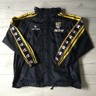 Parma Football Soccer Training Jacket Rare Retro Vintage Champion Serie A Italy