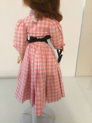 Vintage Tagged Alexander Cissy Pink Gingham Dress Belt Purse 2