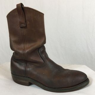 Vtg Red Wing Western Cowboy Boots Men 