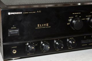 PIONEER A - 51 (A - 777) 100 WATT RARE ELITE REFERENCE INTREGRATED AMPLIFIER. 3