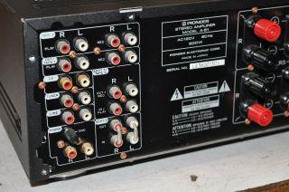PIONEER A - 51 (A - 777) 100 WATT RARE ELITE REFERENCE INTREGRATED AMPLIFIER. 7