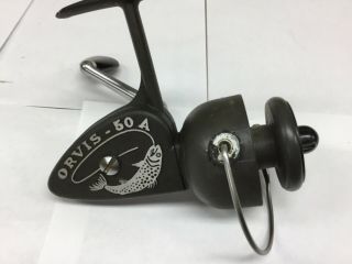 Vintage Rare Orvis 50 - A (ultra Light) Spinning Reel - Made In Italy