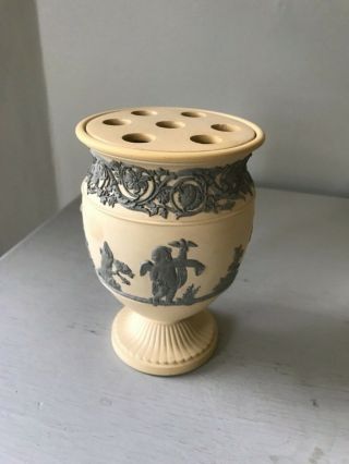 Rare Wedgwood Only Flower Vase With Frog